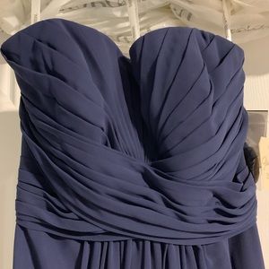 Dark Blue Bridesmaid dress